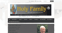 Desktop Screenshot of holyfamilystow.org